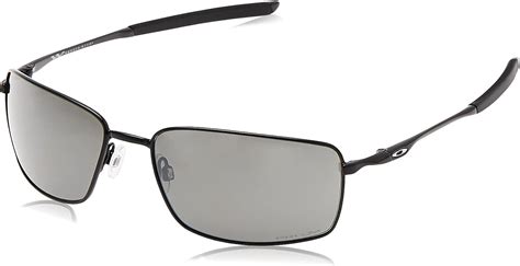 oakley square wire sunglasses polished black